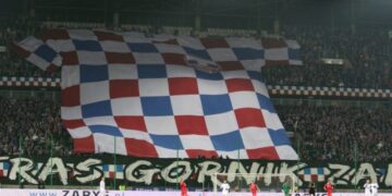 Efektowna oprawa kibiców Górnika przy wsparciu STS!