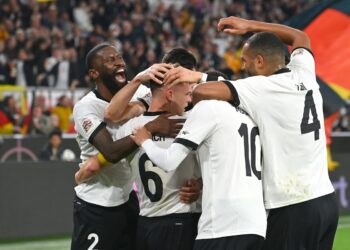 Reprezentacja Niemiec przed meczem z Portugalią