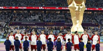 Mecz Polska vs Francja w 1/8 mistrzostw świata w Katarze