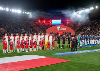 Piłkarze Polski i Czech