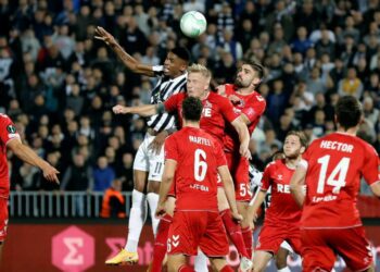Pilka Nozna Liga Konferencji Europy UEFA FK Partizan - 1. FC Koln