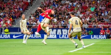 Piłkarze Granada podczas meczu z Atletico Madryt