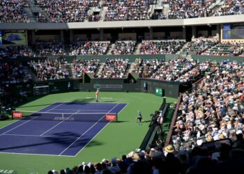 Kort tenisowy w Indian Wells