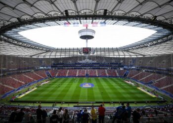 Stadion Narodowy w Warszawie, gdzie odbywa się finał Pucharu Polski