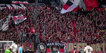 Kibice Bayeru Leverkusen