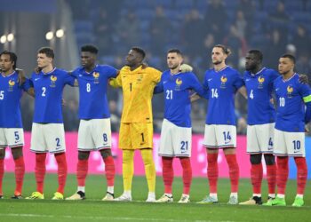 Reprezentacja Francji na boisku
