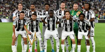 Zawodnicy Juventusu na boisku