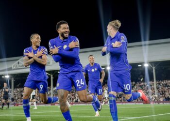 Radość zawodników Chelsea po golu