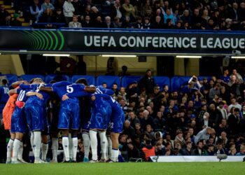 Zawodnicy Chelsea na boisku