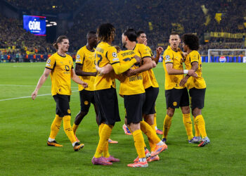 Radość BVB po golu