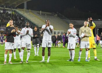 Zawodnicy AC Milanu na boisku