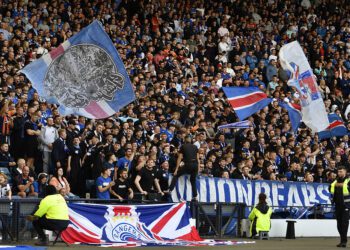 Kibice Glasgow Rangers