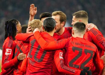 Piłkarze przed meczem Bayern - Celtic