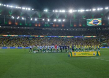 Argentyna i Brazylia przed meczem