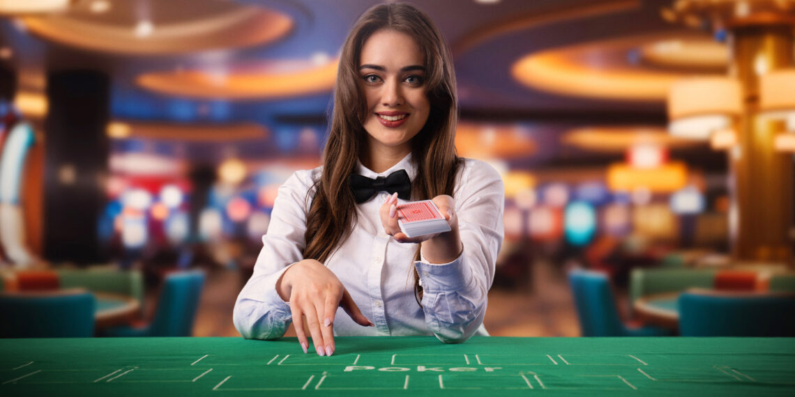 jackpot kasyno i krupier