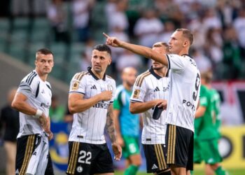 Zawodnicy Legii podczas meczu z Radomiakiem
