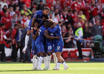 Radość piłkarzy Chelsea