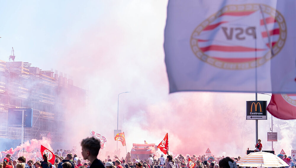 PSV celebruje mistrzostwo Holandii