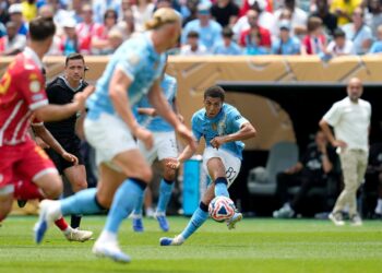 Piłkarze Manchesteru City podczas Klubowych Mistrzostw Świata