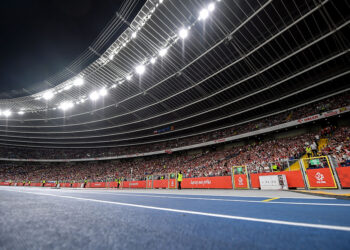 Stadion Śląski podczas meczu Polski