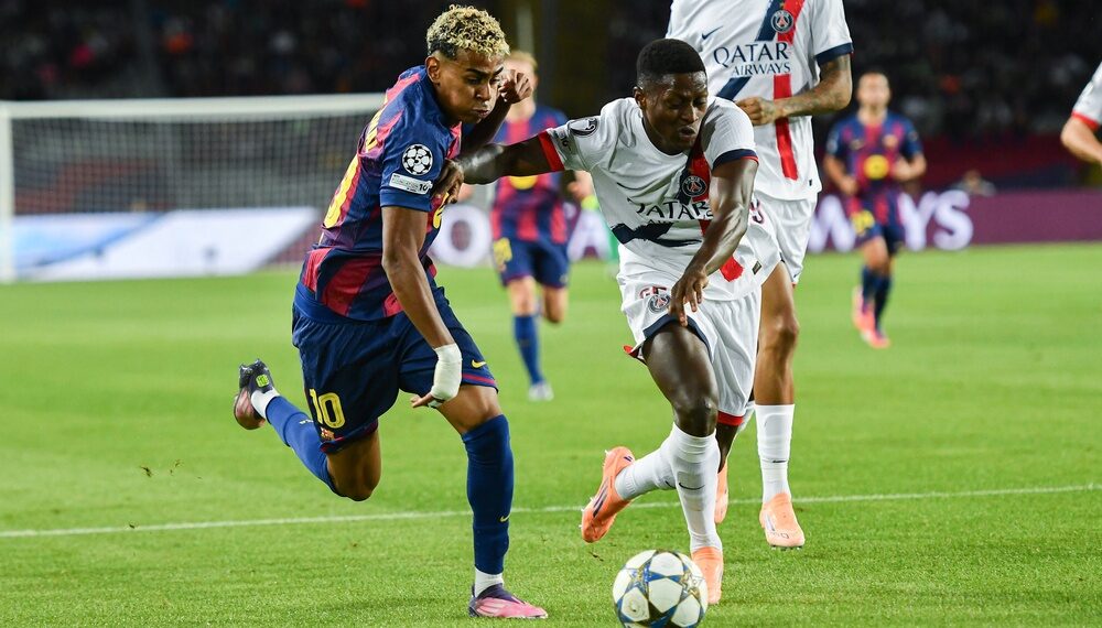 Mecz Barcelony z PSG