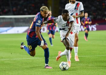 Mecz Barcelony z PSG