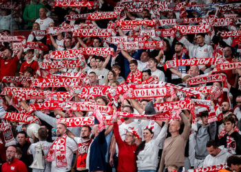 Kibice Polski na Stadionie Śląskim