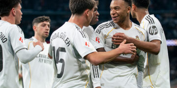 Zawodnicy Realu Madryt przed meczem z Monaco