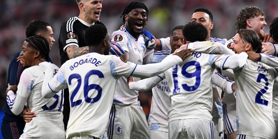 Aston Villa, najlepszy klub w tabeli Ligi Europy