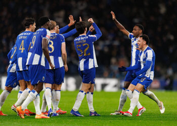 Piłkarze FC Porto w meczu ligi portugalskiej