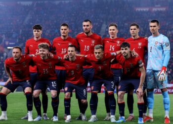 Reprezentacja Czech w meczu z Irlandią