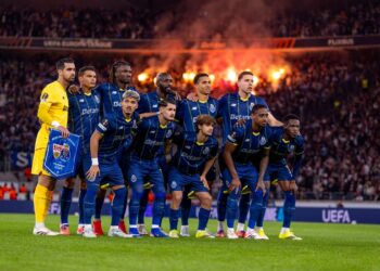 Drużyna FC Porto przed meczem Ligi Europy