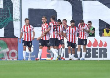 Drużyna Cracovii w meczach Ekstraklasy