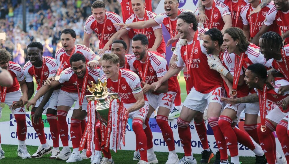 Arsenal wygrywa mistrzostwo Anglii