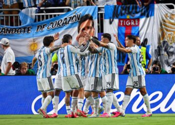Reprezentacja Argentyny przed meczem z Austrią na MŚ 2026.