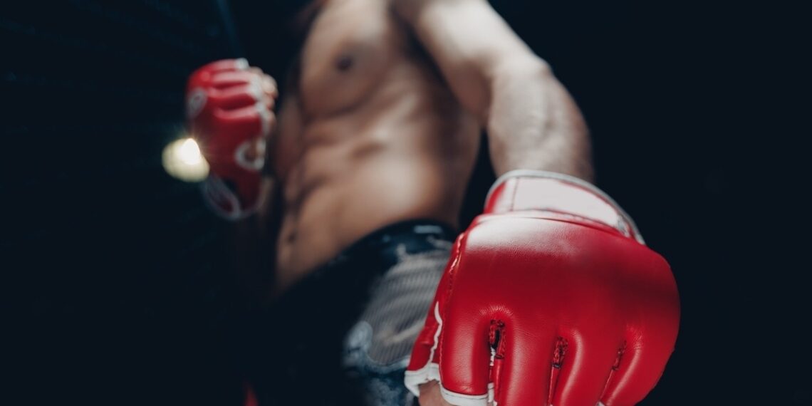 Zawodnik MMA przed walką