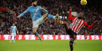 Mecz Manchesteru City z Sunderlandem