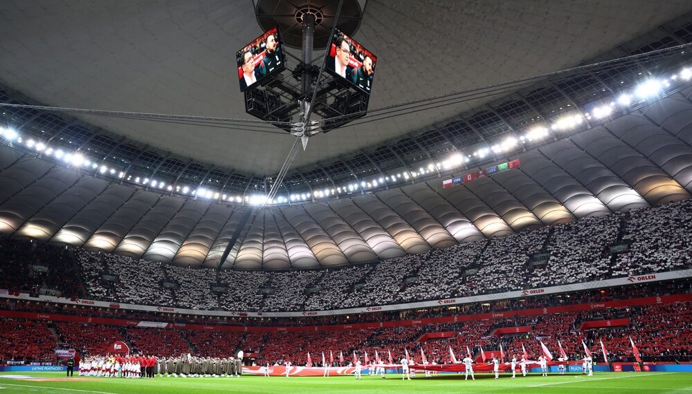 Stadion Narodowy podczas meczu Polski
