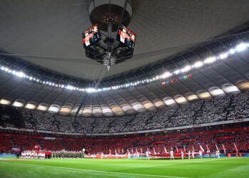 Stadion Narodowy podczas meczu Polski