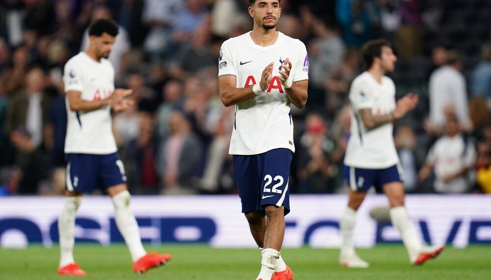 Piłkarze Tottenhamu w meczu Premier League