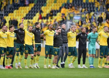 Piłkarze GKS Katowice przed meczem z Wieczystą