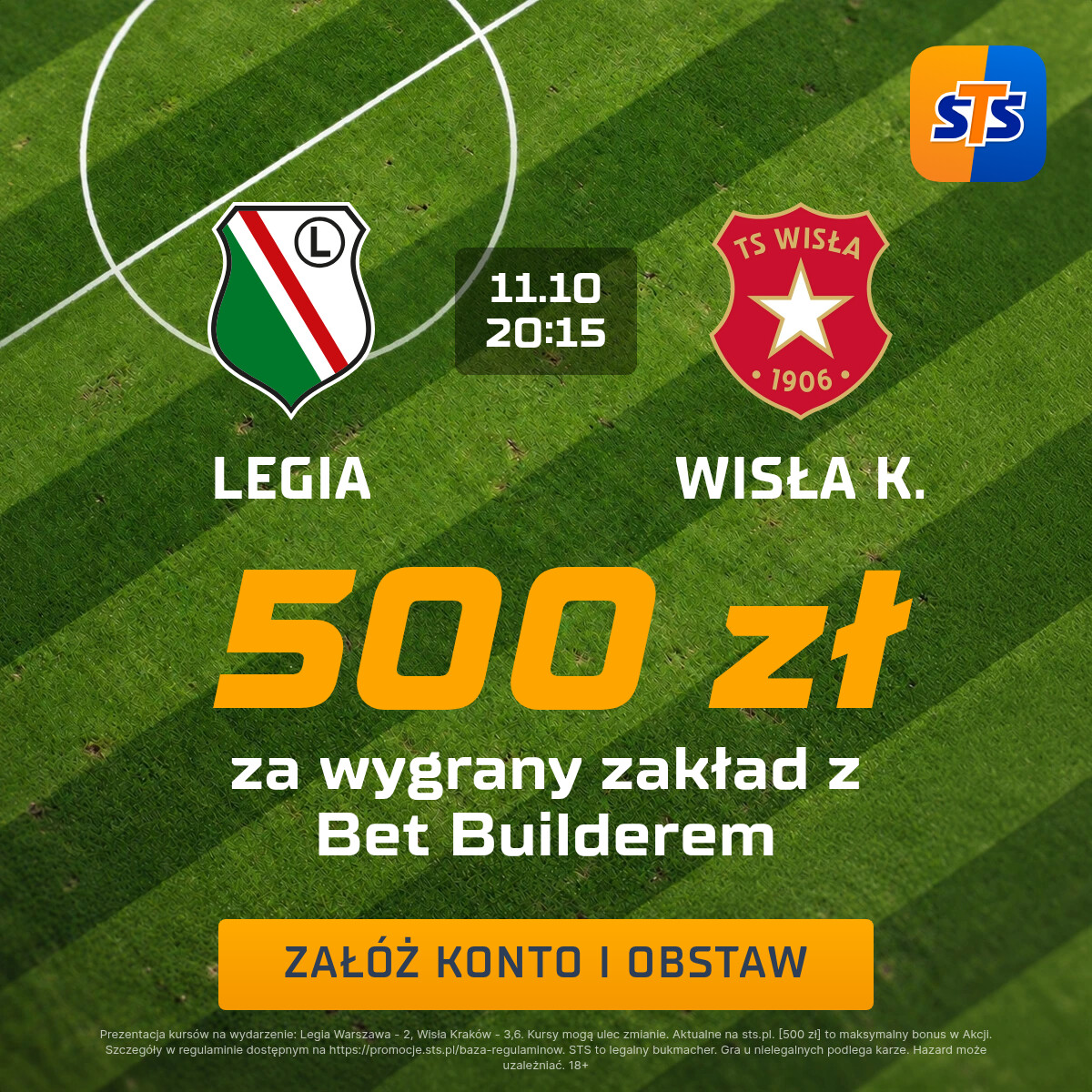 Legia – Wisła Kraków 500