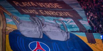 Oprawa fanów PSG