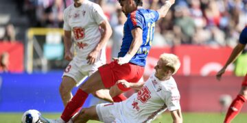 Piłkarze Górnika Zabrze podczas meczu z Piastem Gliwice