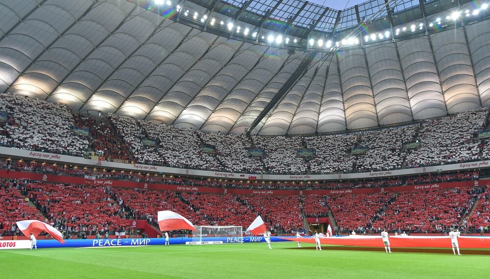 Stadion Narodowy przed meczem Polski
