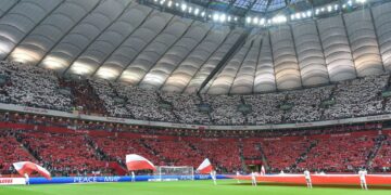 Stadion Narodowy przed meczem Polski